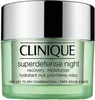 A product shot of a Clinique Superdefense Night Recovery Moisturizer jar. Produktbild-Vorschau