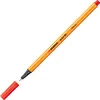 Fineliner - STABILO point 88 - Einzelstift - hellrot Produktbild-Vorschau 2