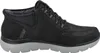 A side view of a black Skechers slip-in sneaker. Produktbild-Vorschau