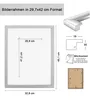 2er 3er 5er Set Holz Bilderrahmen Lifestyle Plexi Foto Produktbild-Vorschau 3