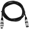 Omnitronic Cavo XLR 3 pol. 3,0 m schwarz Anteprima dell’immagine prodotto 2