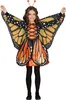 Schmetterling Kostüm Felia Flatterflügel für Kinder von Vorne Anteprima dell’immagine prodotto