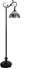 Clayre & Eef Tiffany Stehlampe 40x27x152 cm Braun Glas Produktbild-Vorschau 4