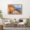 Gerahmtes Poster - Schwarzer Rahmen - Park Paar Baum - Produktbild-Vorschau 6