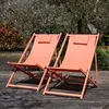 2erSet Chiliennes CYPRUS - Textilene Terracotta/Struktur Produktbild-Vorschau 8