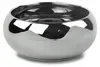 Keramik Blumentopf Schale silber glänzend Ø14 cm rund, Produktbild-Vorschau 1