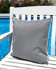 heimtexland ® Outdoor Deko Kissen Sitzkissen Lotus Effekt Produktbild-Vorschau 4