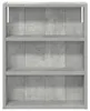 vidaXL Badezimmer-Wandschrank Betongrau 40 x 10 x 50 cm Produktbild-Vorschau 6