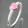 Ring Kinderring mit Herz rosa Silber 925 Ringgröße 48 Produktbild-Vorschau 3