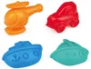 Hape 4 Sandformen 14x13cm Fahrzeuge Produktbild-Vorschau 3
