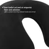 com-four® 2x Aufblasbares Nackenstützkissen - Praktisches Produktbild-Vorschau 4