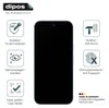 A product image showcasing a screen protector with various feature icons and text. Anteprima dell’immagine prodotto