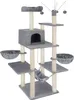 Arbre à chat LILOU 165 cm - gris Voir les images du produit 1