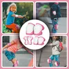 Kinder Schutzausrüstung Set 3in1 Rosa Größe M, Knie-, Produktbild-Vorschau 10