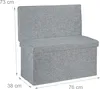 Panca con contenitore RD20373, grigio Anteprima dell’immagine prodotto 4