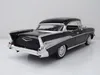 Motormax 73180SW Chevrolet Bel Air Hardtop 1957 schwarz Produktbild-Vorschau 2