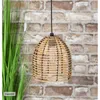 LED Rattan Lampe batteriebetrieben 16x18x16cm warmweiß Produktbild-Vorschau 3