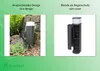 Novatool Pollerleuchte mit Steckdose Funk 2-fach Anthrazit Produktbild-Vorschau 4