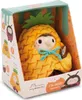 A plush toy in a pineapple costume inside its retail packaging. Produktbild-Vorschau