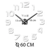 A 3D wall clock with numbers and hands shown against a white background. Anteprima dell’immagine prodotto