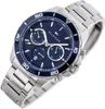 TOMMY HILFIGER Herrenuhr "Jordn" Metallarmband blau 1792094 Produktbild-Vorschau 2