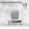 Kuweta dla kota PawHut ze stali nierdzewnej z pokrywą, Podgląd zdjęcia produktu 5