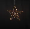 Gwiazda wisząca mosiądz Led LINE 38 cm Podgląd zdjęcia produktu 3