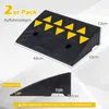 COSTWAY – zestaw 2 sztuk rampy progowej z pełnej gumy, Podgląd zdjęcia produktu 3