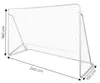 Fotbalová branka s fotbalovou sítí 240x160cm ECOTOYS Náhled obrázku produktu 7