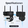 Protectly® 2K Überwachungskamera Außen – WLAN Kamera mit Produktbild-Vorschau 14
