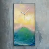 Leinwand Uhr Küche Wohnzimmer Bild Geräuschlos 30x60 Produktbild-Vorschau 2
