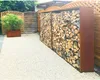 Kaminholzunterstand Palatino Corten mit Rückwand 100 x 40 x Produktbild-Vorschau 4