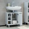 Szafka pod umywalkę Vicco Fynn Biały wysoki połysk 60 x 54 Podgląd zdjęcia produktu 5