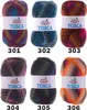 100g Strickgarn Tosca Strick-Wolle mehrfarbig bunt Produktbild-Vorschau 2