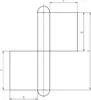 Konstruktionsband KO 4 Band-L.140mm Lappenbreite 50mm STA Produktbild-Vorschau 2