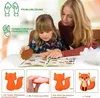STILVORA Bastelsets 12-teilig, Filztiere basteln Kinder, Produktbild-Vorschau 5