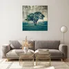 Bilder auf glas - Baum Natur Feld - 70x70cm - Glasbilder - Produktbild-Vorschau 7