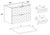 RODAN | Waschbeckunterschrank 80 cm - Weiß Matt - Produktbild-Vorschau 7