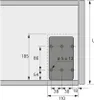 Klapp.halt.,9206691,gra vernickelt,ls/rs Produktbild-Vorschau 4