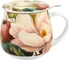 Kubek Magnolia z sitkiem do herbaty - elegancja i Podgląd zdjęcia produktu 2