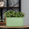 Blumentopf Blumenübertopf Gehäuse Farbe Grün 25,5 cm H13,5 Produktbild-Vorschau 8