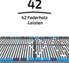 Lattenrost 90x200 cm 7,5 cm Hoch 42 Leisten 7-Zonen Produktbild-Vorschau 9