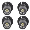Set di 4 mini faretti LED – 5 V USB, dimmerabili, neri, Anteprima dell’immagine prodotto 6