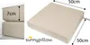 sunnypillow 2er Set Stuhlkissen 50 x 50 wasserdicht Produktbild-Vorschau 2