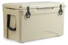 A tan cooler box is shown against a white background. Podgląd zdjęcia produktu