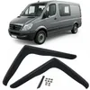Winddeflector, regendeflector, windscherm, zwart, voor Productafbeelding-voorbeeld 1