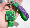 Kinder-Schlüsselanhänger Minecraft Creeper mit Schlaufe und Produktbild-Vorschau 2