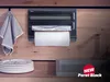 Nástěnný držák na role Parat Black Náhled obrázku produktu 3