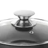 A close-up view of the lid of a pot. Produktbild-Vorschau