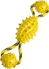 Hunter Hundespielzeug Spike Ball, mit Kordel Vollgummi Produktbild-Vorschau 2